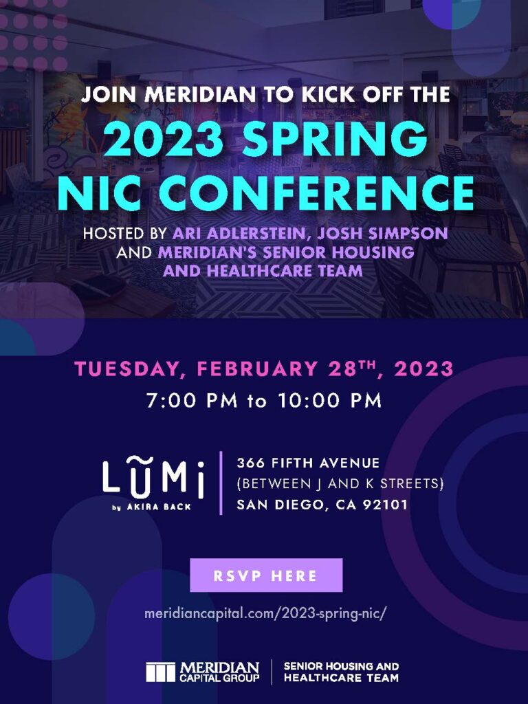 2023 Spring NIC Conference Meridian Capital Group