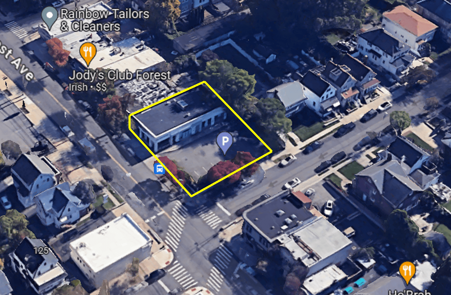 386 Forest Avenue - Aerial